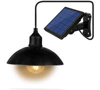 Lixada Lampada a Sospensione a Energia Alimentato ad Energia Solare IP65 Impermeabile E27 Luce Sensibile per Il Giardino Terrazza Balcone Paesaggio