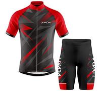 Lixada Maglia da ciclismo a maniche corte, da uomo, traspirante, per l'estate, per ciclismo e sport all'aria aperta