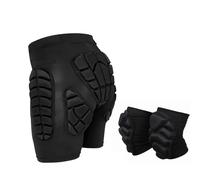 Lixada Pantaloni Protettivi Imbottiti 3D per Snowboard, Sci e Pattinaggio - Per Bambini, Uomo e Donna