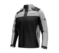 Lixada Tuta Antipioggia,Tuta Moto Impermeabile Antipioggia Antivento,Tuta antipioggia da moto impermeabile Uomo Donna Giacca da ciclismo antipioggia Pantaloni con custodia