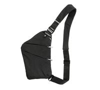 Lixada Zaino a tracolla leggero per sport all'aria aperta, viaggi, escursionismo, antifurto, borsa a tracolla per uomo e donna, Nero , 12.2 * 7.9 * 0.4in