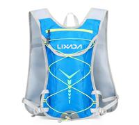 Lixada Zaino di idratazione in nylon con sacca idrica da 2 litri per ciclismo, corsa, ciclismo