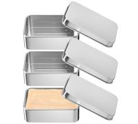 Lixiluxia 3 Pezzi Portasapone, Porta Sapone Solido Portatile, Porta Sapone da Viaggio con Griglia di Scolapiatti Estraibile, Portasapone Viaggio, Scatola di Sapone per Casa, Bagno, Viaggi All'Aperto