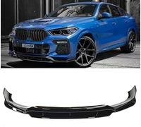 LIXINRU Auto Spoiler Frontali per BMW X6 G06 M Sport 2020 2021 2022, Paraurti Anteriore Splitter Labbro Inferiore Accessorio Modificato