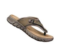 LIXIONGQUANLAL Bathroom slippers， Infradito da uomo - Sandali da spiaggia morbidi for gli sport estivi all'aria aperta,House slippers(Khaki,40 EU)