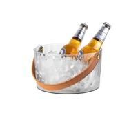 LIXIONGQUANLAL Ice Bucket， Secchiello for Il Ghiaccio Portatile for birraSecchiello for Champagne Acrilico commercialeSecchio for conservazione fruttaSecchiello for Ghiaccio da Bar,Drink Buckets