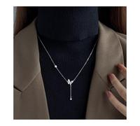 LIXIONGQUANLAL Jewelry, Collana con catena for maglione primaverile ed estivo, collana semplice da donna con cento ciondoli coordinati,Necklaces for women