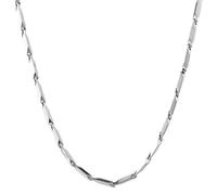 LIXIONGQUANLAL Jewelry, Collana in acciaio for uomo e donna con ciondolo alla moda, regalo di San Valentino for coppie.,Necklaces for women(50CM)