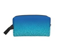 LIXLZH Tranquil - Trousse da viaggio con stampa di paesaggi subacquei, borsa per trucchi, organizer per accessori, portatile, da viaggio, colore bianco, taglia unica, taglia unica, bianco, Taglia