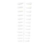 LIXSAZSE 1 set punta francese stampa sulle unghie extra lunga punta falsa opaca copertura completa stile ballerina forniture fai da te per donne ragazze , Digitare 3