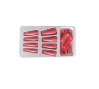 LIXSAZSE 1 set punta francese stampa sulle unghie punta della bara punte luccicanti bastone copertura completa strumento di bellezza stile balletto manicure fai da te , Digitare 6