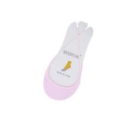 LIXSAZSE 2 pezzi/set calzini da barca sottili trasparenti da donna dettagli importanti per l'uso quotidiano calzini invisibili leggeri e traspiranti con tacco, rosa