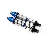 LIXSAZSE 2 pz 0.2 In Lega di Alluminio Ammortizzatore Posteriore Per Outcast Kraton Monster Truck Filettato RC Auto Accessori Parti di Ricambio, Blu scuro
