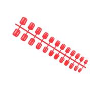 LIXSAZSE 24 Pezzi Solid Bara Unghie Finte FAI DA TE Durevole Squisito Francese Per Unico Grazioso Colore-fast Personalità Acrilico Nail, cinque