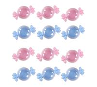 LIXSAZSE 24x pratiche scatole di zucchero per conservare ordinatamente dolci delizie Contenitori di plastica per caramelle Scatole per caramelle piccole per