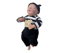 LIXSAZSE 3 pezzi di bambole realistiche che incoraggiano il comportamento nutritivo e premuroso. Bambole per bambini nella reale. Ragazza dal corpo morbido