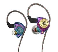 LIXSAZSE AK3 File Wired Auricolari da 3,5 mm Auricolari audio stereo con microfono Chiamate dinamiche Cuffie per smartphone da corsa, Colorato