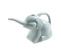 LIXSAZSE Annaffiatoio a forma di elefante in PP da 2 litri con ugello lungo per bonsai da casa, rosa creativo, Blu, 30x12x18cm