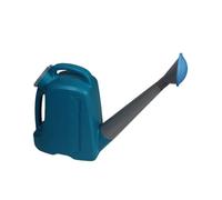 LIXSAZSE Annaffiatoio Lungo Ugello di Ricambio Maniglia di Sollevamento Sigillato a Tenuta Stagna Casa Giardino Fattoria Pianta di Verdura Vaso di Acqua con Coperchio, Blu scuro da 2.5 litri