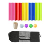 LIXSAZSE Attività di apprendimento di gruppo per bambini, gioco team building all'aperto, per la comunicazione gruppo, attività apprendimento, borsa per il trasporto, 50 cm