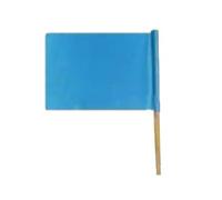 LIXSAZSE Bandiere piccole sventolando bandiera colorata fai da te tinta unita esercizi mattutini Banner Giornata nazionale sport incontra oggetti di scena Bomboniere, Blu/20x30cm