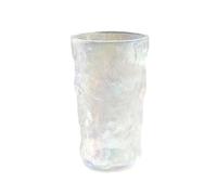 LIXSAZSE Bicchiere di vetro trasparente smerigliato Bicchieri di birra al latte Boccale birra per domestico Contenitore grande capacità Ristorante Bevanda Succo