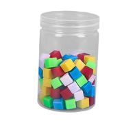 LIXSAZSE Blocchi educativi Cubi colorati da centimetro Giocattolo per contare e ordinare Matematica Impara Stimola la creatività e il pensiero spaziale dei bambini Cubi di