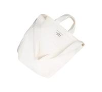 LIXSAZSE Borsa a a tracolla da donna in tela, borsa in cotone, per la spesa riutilizzabile, borsetta, per pubblicità, promozione, regali, Beige