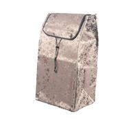LIXSAZSE Borsa per il carrello della spesa leggera Borsa per la spesa sostitutiva del carrello della spesa in tessuto alla moda, elegante e pratica, pentagramma d'oro