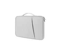 LIXSAZSE Borsa per laptop Borsa per computer portatile per computer Valigetta Borse per il trasporto Accessori elettronici Lavoro d'ufficio da uomo universale, Bianco 12.9-13 pollici