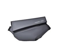 LIXSAZSE Borsa sul petto per attività all'aperto Borsa a tracolla singola leggera e resistente all'acqua a tracolla Escursionismo Ciclismo, Grigio scuro