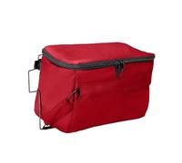 LIXSAZSE Borsa termica pieghevole per l'organizzazione del carrello del carrello Borsa termica pieghevole per carro a spinta a mano con tasca posteriore in tessuto Oxford