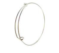 LIXSAZSE Braccialetto espandibile Polsino regolabile Filo metallico Polsino in bianco Gioielli di moda Ornamento per il corpo Buoni accessori, Bianco K