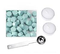 LIXSAZSE Ceralacca Ceralacca Sigillo Kit Ampiamente usato Melt Premium Legno Elsa Fai da Te per Artigianato di Nozze con Lucentezza Vintage, No.17