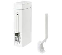 LIXSAZSE Cestino per rifiuti Porta scopino per WC Cestino per carta igienica Garantisce una pulizia accurata con per rifiuti e set di scopino integrati Home per integrato Set per WC con