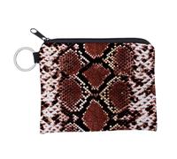 LIXSAZSE Chang Purse Impermeabile Serpentine Pattern Key Pack Portamonete Portafoglio piccolo Auricolari Packs Women Accessory Cards Packs, lqb3024