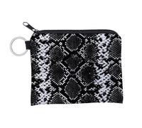 LIXSAZSE Chang Purse Impermeabile Serpentine Pattern Key Pack Portamonete Portafoglio piccolo Auricolari Packs Women Accessory Cards Packs, lqb3025