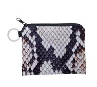 LIXSAZSE Chang Purse Impermeabile Serpentine Pattern Key Pack Portamonete Portafoglio piccolo Auricolari Packs Women Accessory Cards Packs, lqb3026