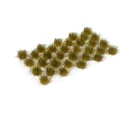 LIXSAZSE Ciuffi di erba artificiale, decorazioni versatili per modelli architettonici e scacchiere, ciuffi di erba fatti a mano, modellini treni o artificiali in miniatura, modelli treni, paesaggi