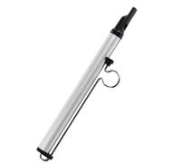 LIXSAZSE Clarinetto d'argento, strumento musicale giocattolo per la creatività musicale, strumento a fischietto in metallo per bambini, B