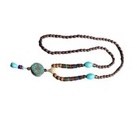 LIXSAZSE Collana con ciondolo con perline etniche vintage, personalizzata di squisita fattura. Collane etniche vintage. Collane con perline, Come mostrato 4