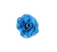 LIXSAZSE Collare per cani Fiori con lavorazione squisita Papillon per gatti Chiffon perlato Bellissimo aspetto Forniture per animali domestici per cuccioli, cielo blu