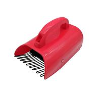 LIXSAZSE Comodo strumento per la raccolta dei mirtilli realizzato in plastica, metallo ABS Raccoglitrice per mirtilli con manico Pala per mirtilli facile da pulire