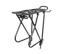 LIXSAZSE Compatibilità Versatile Portapacchi Posteriore per Bicicletta Montaggio su Mountain Bike da 24 a 27 Pollici Freni a V Portapacchi Ripiano per Bicicletta Lega di