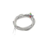 LIXSAZSE Confezione da 5 corde per basso Regalo Per dolce Fermezza Filo musicale Acciaio inossidabile Resistenza all'usura Chitarra elettrica antipolvere Parte sostituita