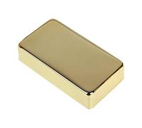 LIXSAZSE Copri pickup per chitarra Silent Sound in ottone resistente, leggero e di rapida installazione. Vantaggi: il copri pickup per chitarra è realizzato, Oro, 70x39mm