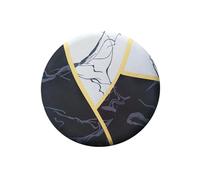 LIXSAZSE Copri sgabello da bar rotondo elasticizzato facile da installare Sedie da bar moderne antiscivolo ed elastiche Poliestere facile da pulire, tempo e spazio, Diametro 28-40 cm