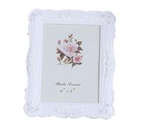 LIXSAZSE Cornice per foto della fattoria per bambini Vetrina per i primi momenti del piccolo Proteggere in modo sicuro la cornice dalla polvere delle foto, Bianco, C-8 pollici