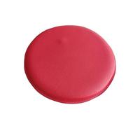 LIXSAZSE Cuscino di ricambio per la parte superiore del sedile dello sgabello da bar per impieghi gravosi, cuscino rotondo per sedile, che migliora il comfort di tutti gli, Rosso, 32 centimetri