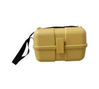 LIXSAZSE Custodia per strumenti, custodia impermeabile, leggera e portatile, adatta per strumenti di misurazione e set di livellamento. Accessori misurazione multifunzionali, Giallo, 20x30x20cm